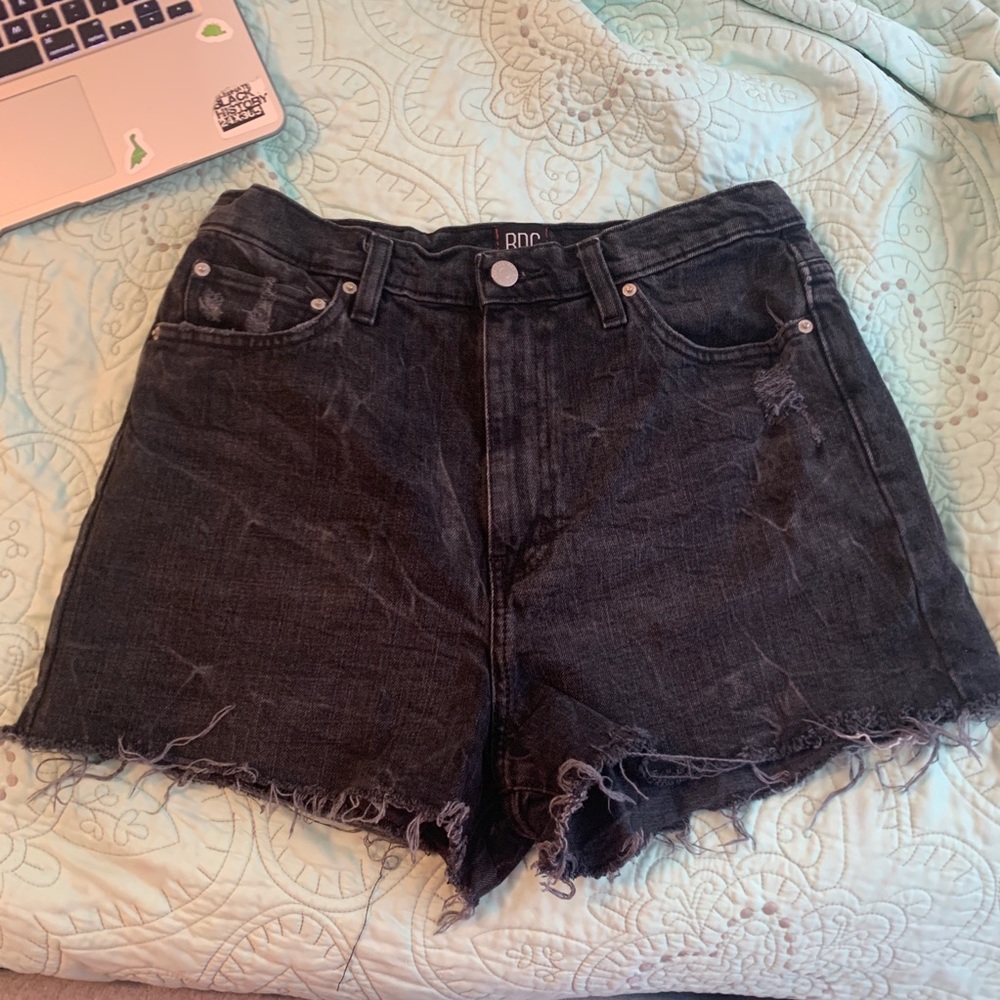 Urban Outfitters BDG black denim shorts